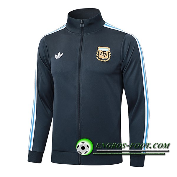 Veste Foot Argentine Gris Foncé 2025/2026