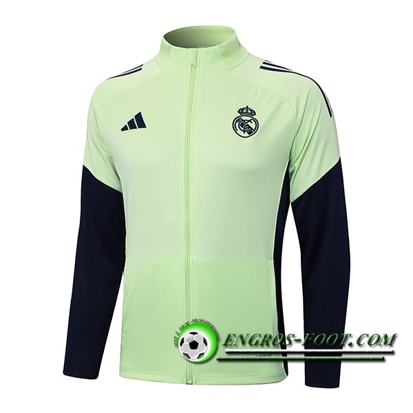 Veste Foot Real Madrid Vert/Bleu 2025/2026