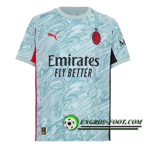 Nouveau Maillot de Foot Milan AC Gardien De But Vert 2025/2026