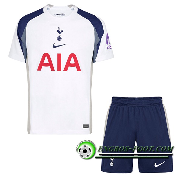 Nouveau Maillot de Foot Tottenham Hotspurs Enfant Domicile 2025/2026