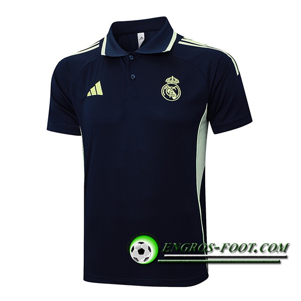 Polo Foot Real Madrid Bleu Foncé 2025/2026