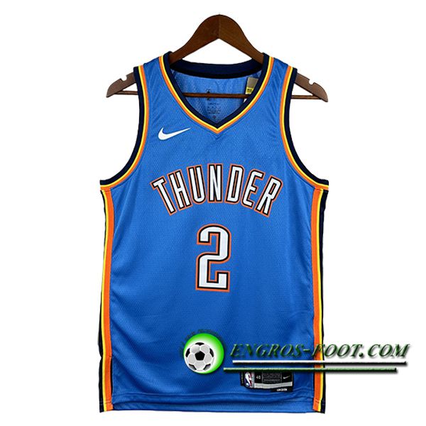 Maillot Oklahoma City Thunder (GIL GEOUS-ALEXANDER #2) 2025/26 Bleu