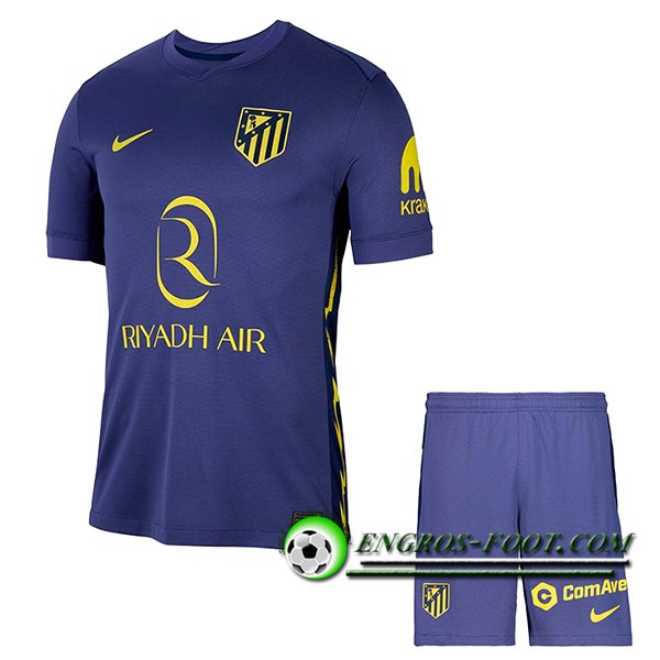 Ensemble Maillot Atletico Madrid Exterieur + Short 2025/2026
