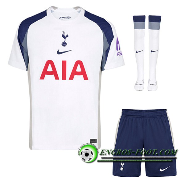 Ensemble Maillot Tottenham Hotspurs Domicile (Short + Chaussettes) 2025/2026