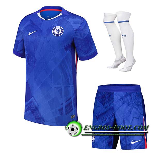 Ensemble Maillot Chelsea Domicile (Short + Chaussettes) 2025/2026