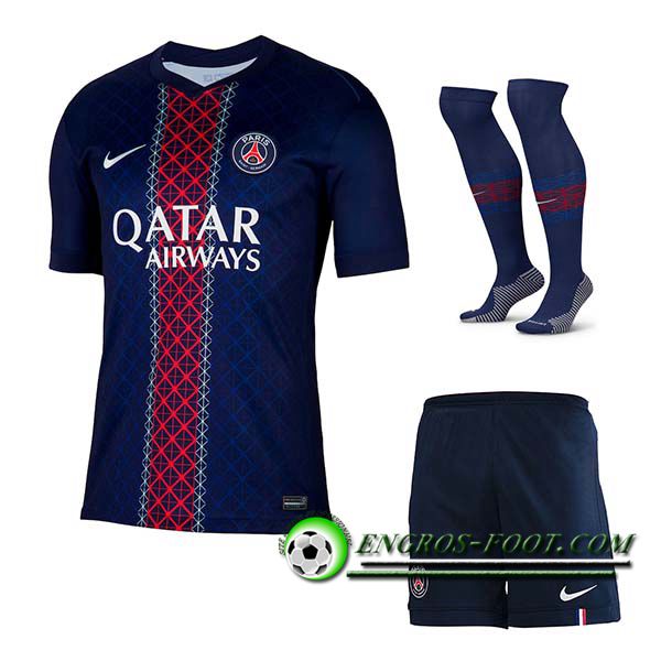 Ensemble Maillot PSG Domicile (Short + Chaussettes) 2025/2026