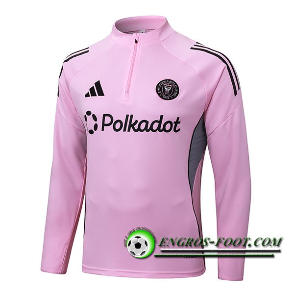Sweatshirt Training Inter Miami CF Rose/Noir 2025/2026