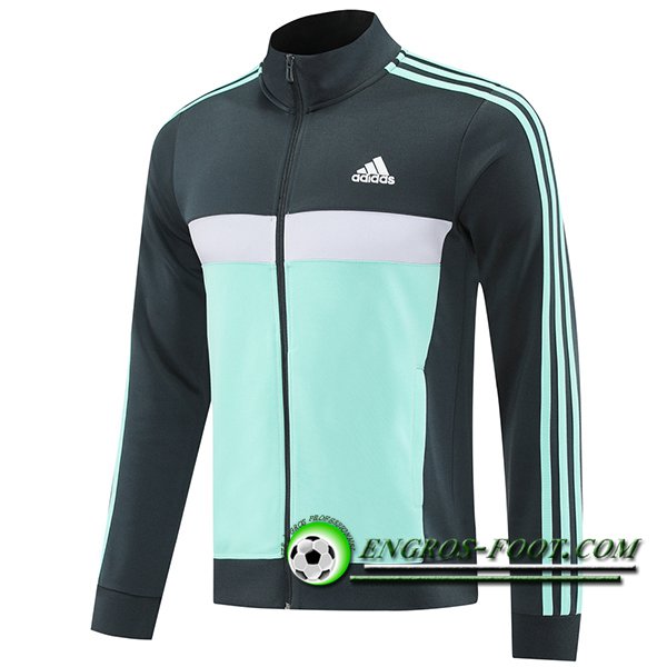 Veste Foot Adidas Vert/Gris/Blanc 2025/2026