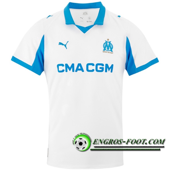 Nouveau Maillot de Foot Marseille OM Domicile 2025/2026