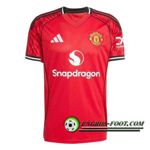 Nouveau Maillot de Foot Manchester United Domicile 2025/2026