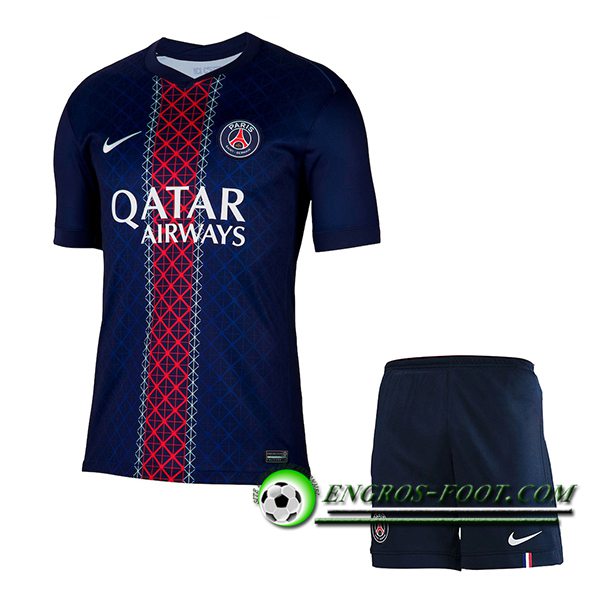 Nouveau Maillot de Foot PSG Enfant Domicile 2025/2026