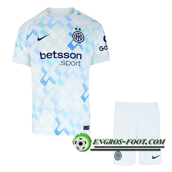 Nouveau Maillot de Foot Inter Milan Enfant Exterieur 2025/2026