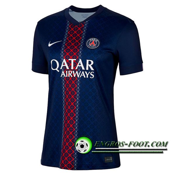 Nouveau Maillot de Foot PSG Femme Domicile 2025/2026