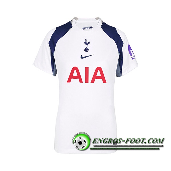 Nouveau Maillot de Foot Tottenham Hotspurs Femme Domicile 2025/2026
