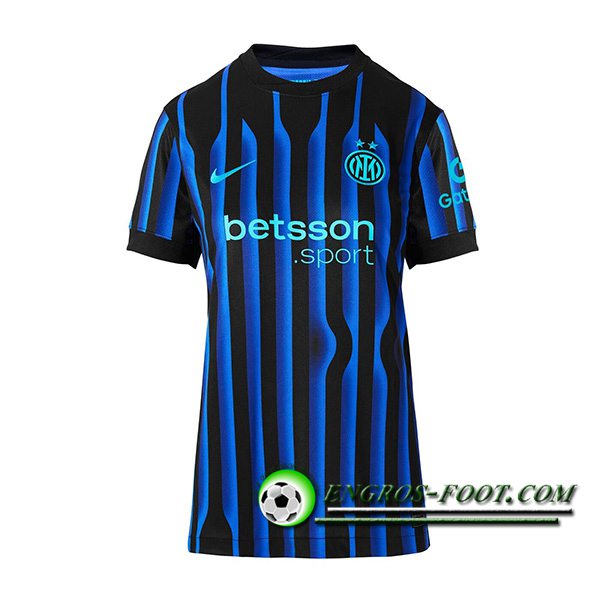 Nouveau Maillot de Foot Inter Milan Femme Domicile 2025/2026