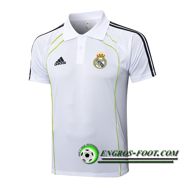 Polo Foot Real Madrid Blanc/Vert 2025/2026