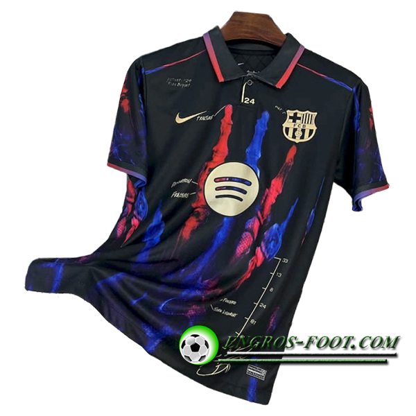Polo Foot FC Barcelone Noir/Bleu/Rouge 2025/2026