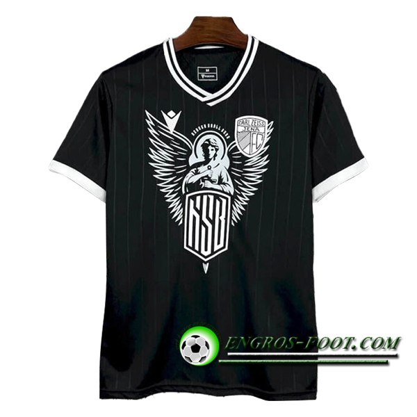 Training T-Shirts Carl Zeiss Jena Noir/Blanc 2025/2026