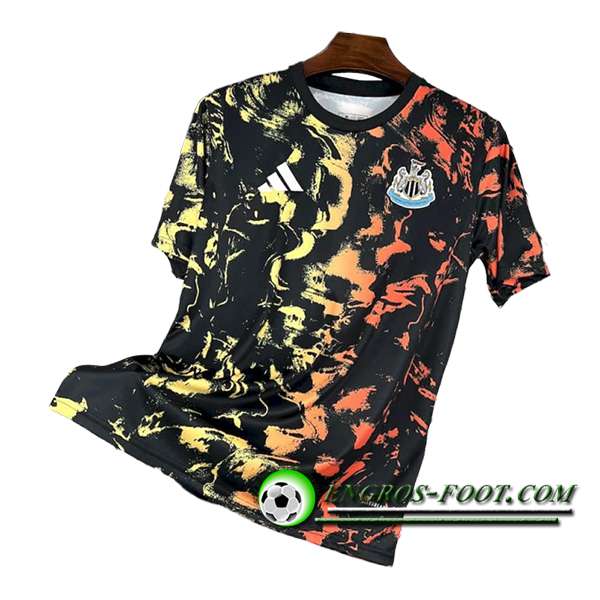 Training T-Shirts Newcastle United Noir/Jaune/Orange 2025/2026