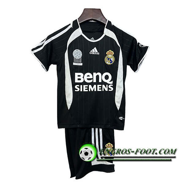 Maillot de Foot Real Madrid Retro Enfant Exterieur 2006/2007