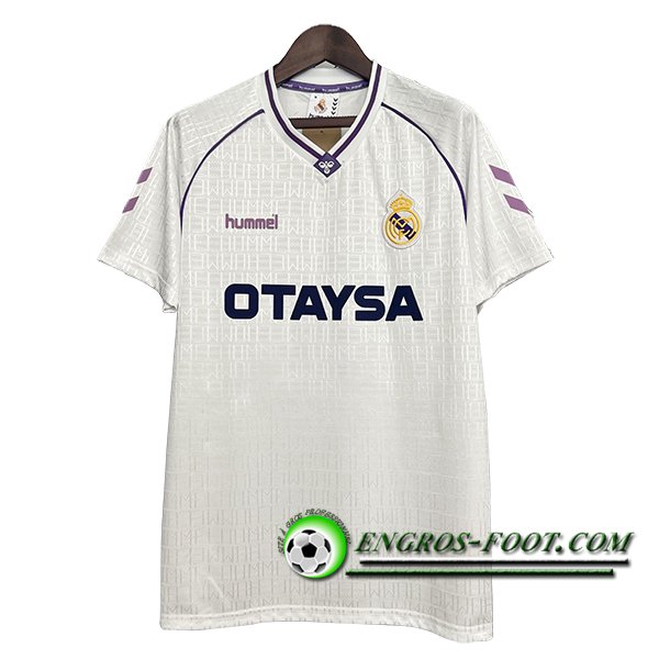 Maillot de Foot Real Madrid Retro Domicile 1990/1992