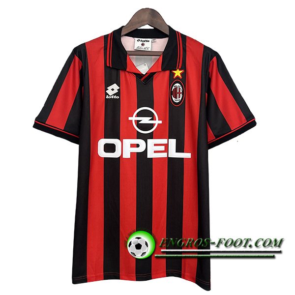Maillot de Foot Milan AC Retro Domicile 1997/1998