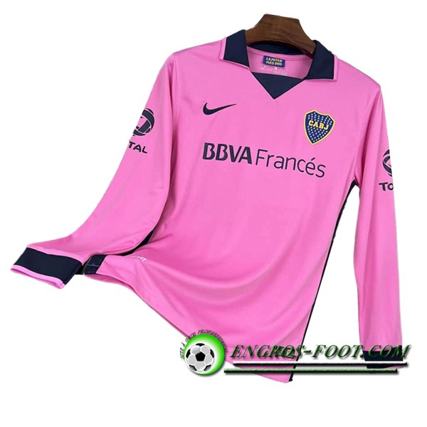 Maillot de Foot Boca Juniors Retro Exterieur Manches Longues 2013/2014