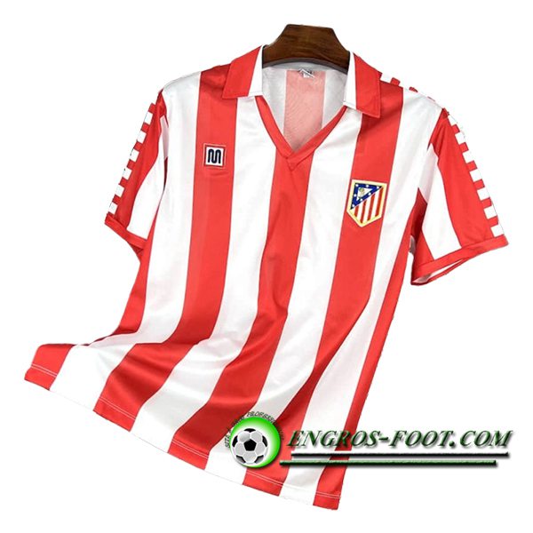 Maillot de Foot Atletico Madrid Retro Domicile 1982/1983