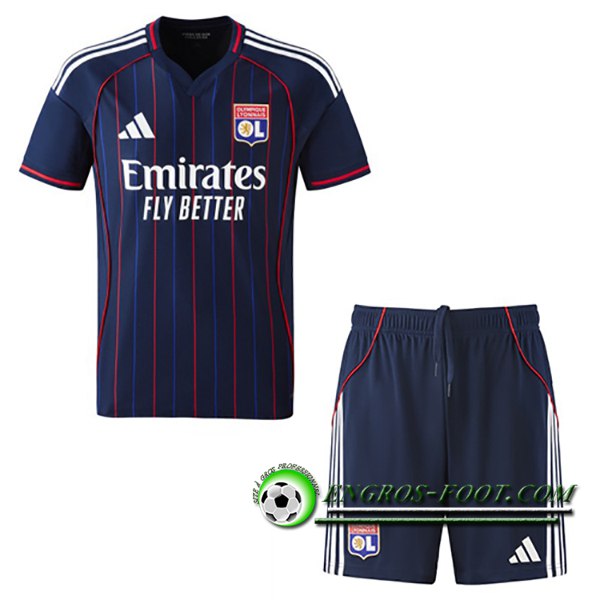 Ensemble Maillot Lyon Exterieur + Short 2025/2026