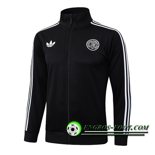 Veste Foot Allemagne Noir/Blanc 2025/2026