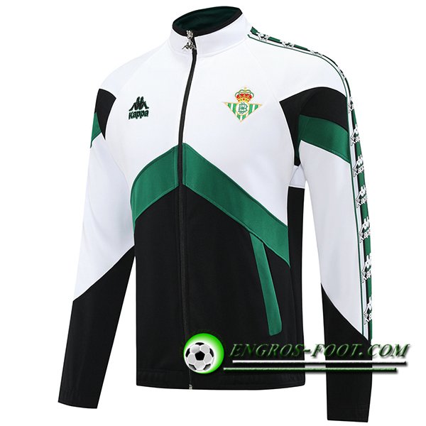 Veste Foot Real Betis Blanc/Noir/Vert 2025/2026