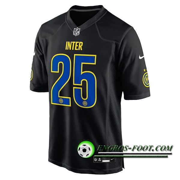 Maillot de Foot Inter Milan x NFL Special Edition Noir 2025/2026