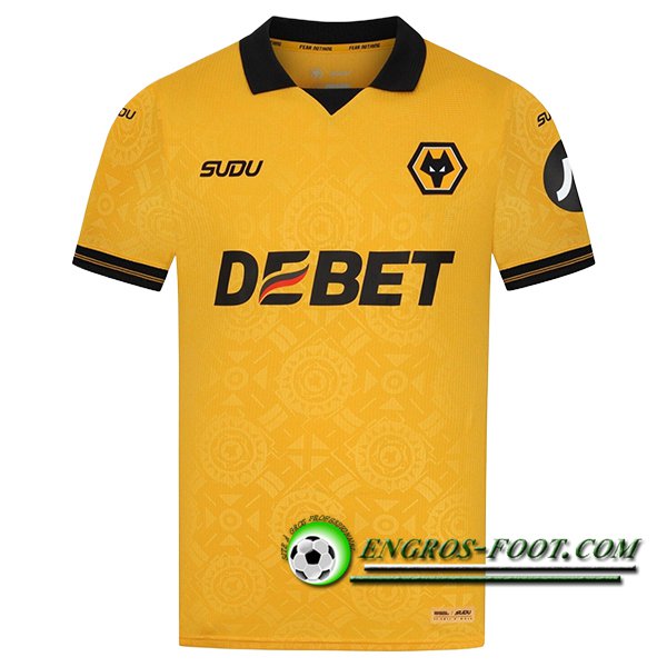 Nouveau Maillot de Foot Wolves Domicile 2025/2026