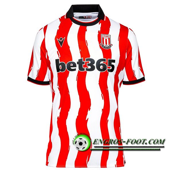 Nouveau Maillot de Foot Stoke City Domicile 2025/2026