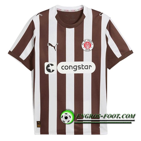 Nouveau Maillot de Foot St Pauli Domicile 2025/2026