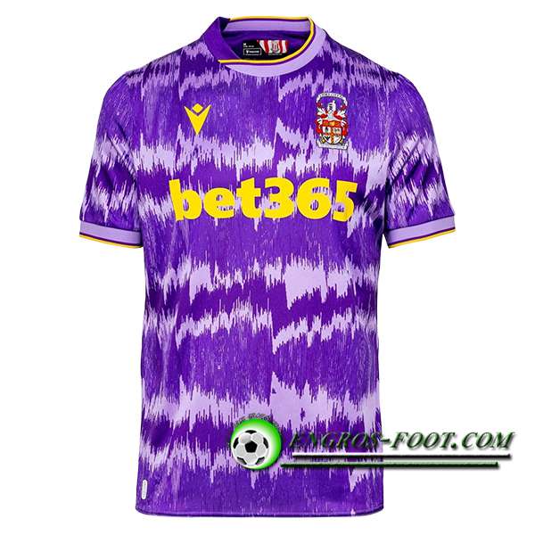 Nouveau Maillot de Foot Stoke City Exterieur 2025/2026