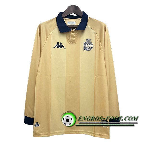 Maillot de Foot Deportivo Manches Longues Special Edition Jaune 2025/2026