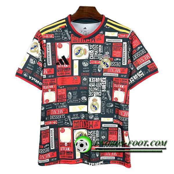 Maillot de Foot Real Madrid Special Edition Rouge/Noir 2025/2026
