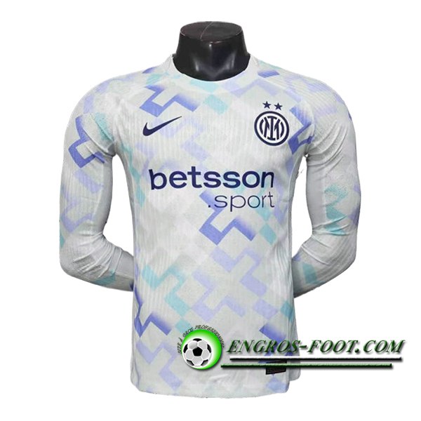 Maillot de Foot Inter Milan Exterieur Manches Longues 2025/2026