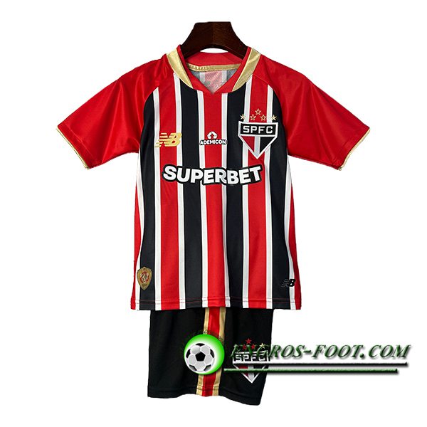 Nouveau Maillot de Foot Sao Paulo FC Enfant Exterieur 2025/2026