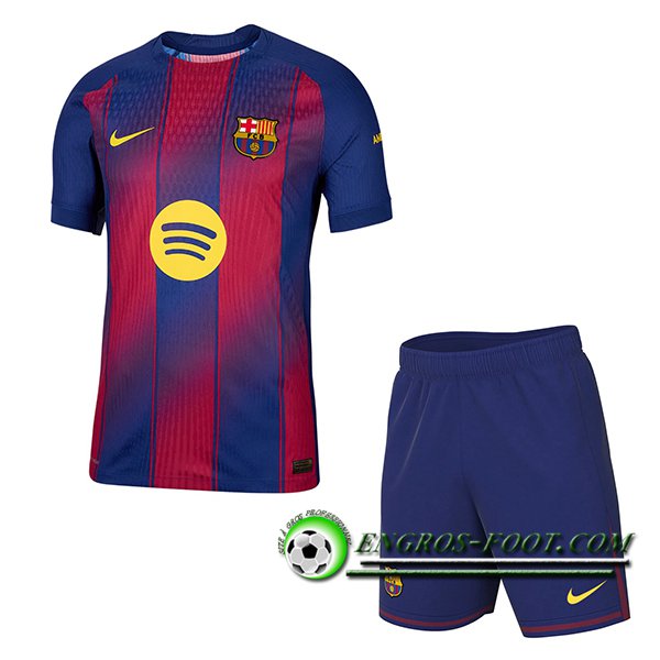 Nouveau Maillot de Foot Barcelone Enfant Domicile 2025/2026