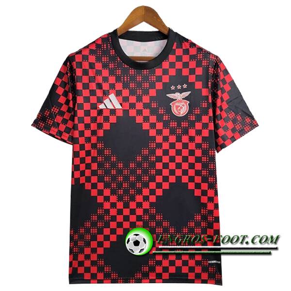 Training T-Shirts S.L.Benfica Rouge/Noir 2025/2026