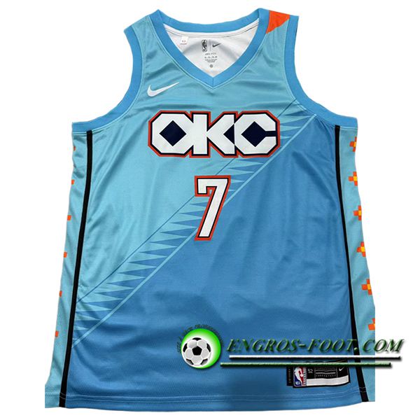 Maillot Oklahoma City Thunder (HOLMGREN #7) 2025/26 Bleu