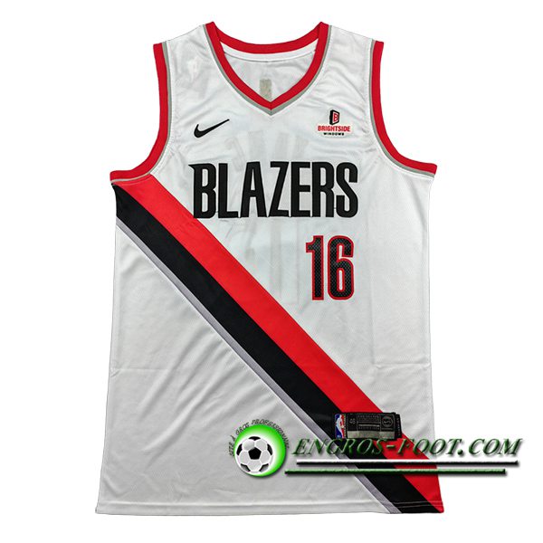 Maillot Portland Trail Blazers (YANG #16) 2025/26 Blanc/Rouge/Noir