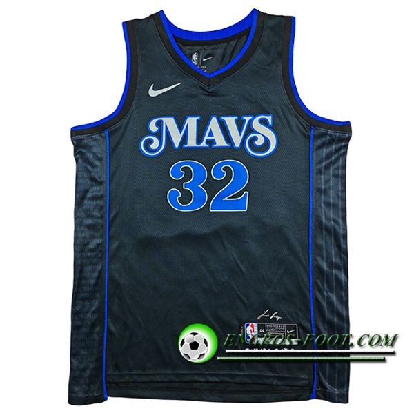 Maillot Dallas Mavericks (FLAGG #32) 2025/26 Noir/Bleu