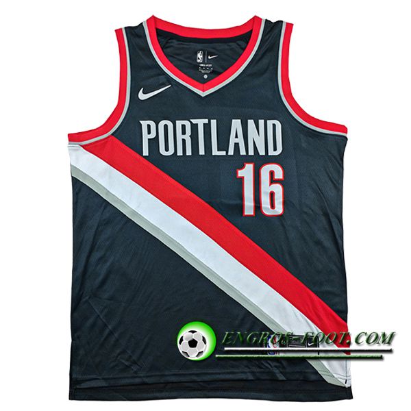 Maillot Portland Trail Blazers (YANG #16) 2025/26 Noir/Rouge