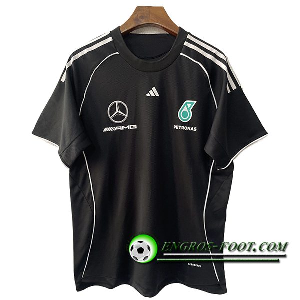T-Shirt F1 Mercedes Benz Team Noir 2025