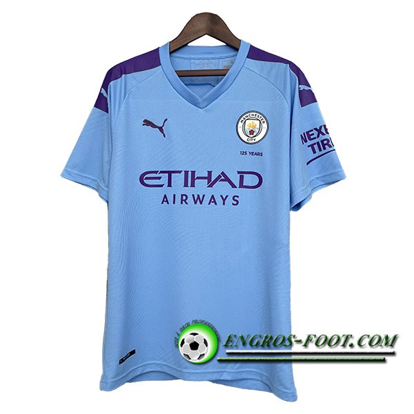 Maillot de Foot Manchester City Retro Domicile 2019/2020