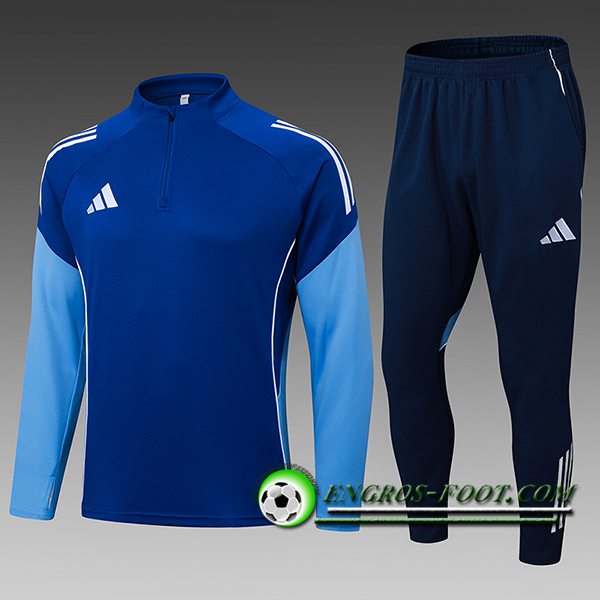 Ensemble Survetement de Foot Adidas Enfant Bleu 2025/2026