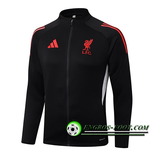 Veste Foot FC Liverpool Noir/Rouge/Blanc 2025/2026